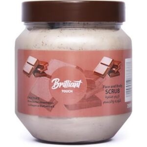 brilliant touch face body scrub 250ml deep exfoliant for clean and glowing skin made with 100 natura 28.0